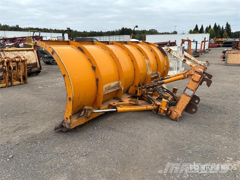  12 ft Hydraulic Reversing Snow Pusher - Fits Wheel Lumiaurat