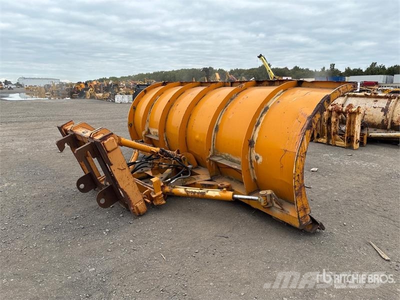  12 ft Hydraulic Reversing Snow Pusher - Fits Wheel Lumiaurat