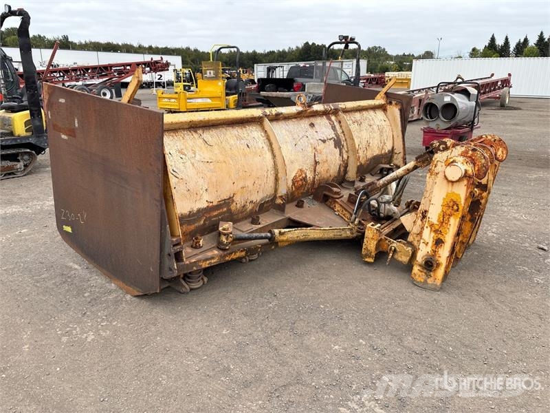 12 ft Hydraulic Reversing Snow Pusher - Fits Wheel Lumiaurat