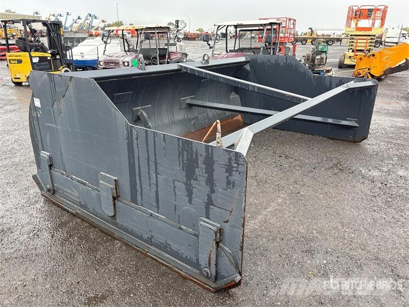 12 ft Snow Pusher - Fits Wheel Loader Snow blades and plows