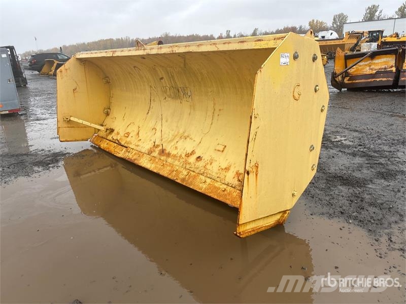 12 ft Snow Pusher - Fits Wheel Loader Snow blades and plows