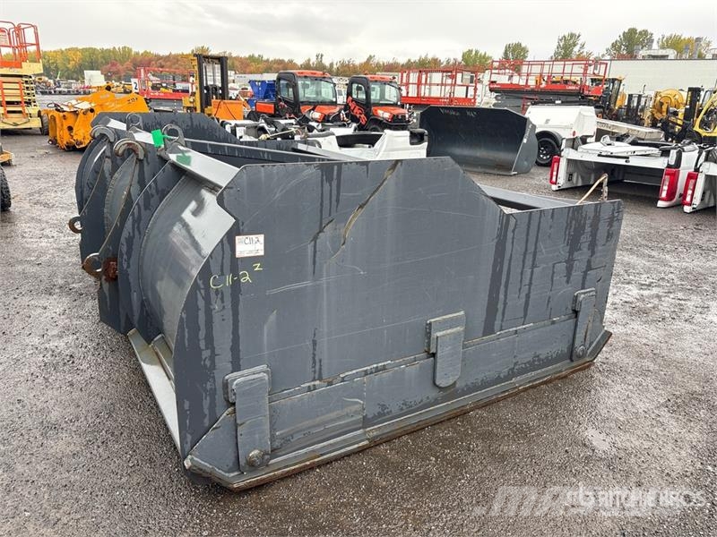 12 ft Snow Pusher - Fits Wheel Loader Snow blades and plows
