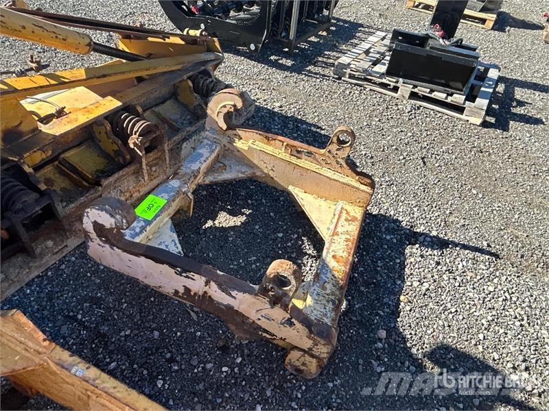 12 ft Snow Pusher - Fits Backhoe Loader Снігоочищувальні ножі та плуги