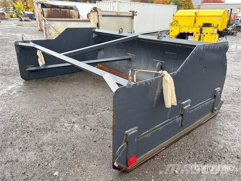 12 ft Snow Pusher - Fits Wheel Loader Snow blades and plows