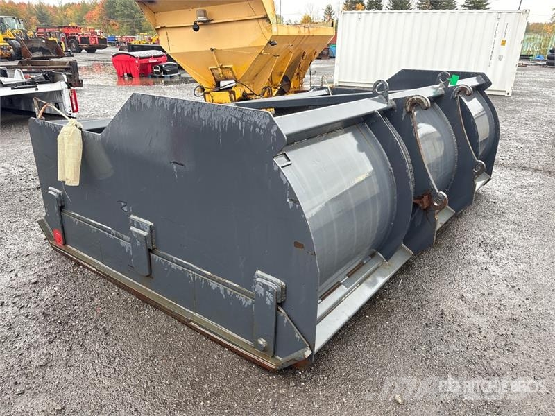 12 ft Snow Pusher - Fits Wheel Loader Snow blades and plows