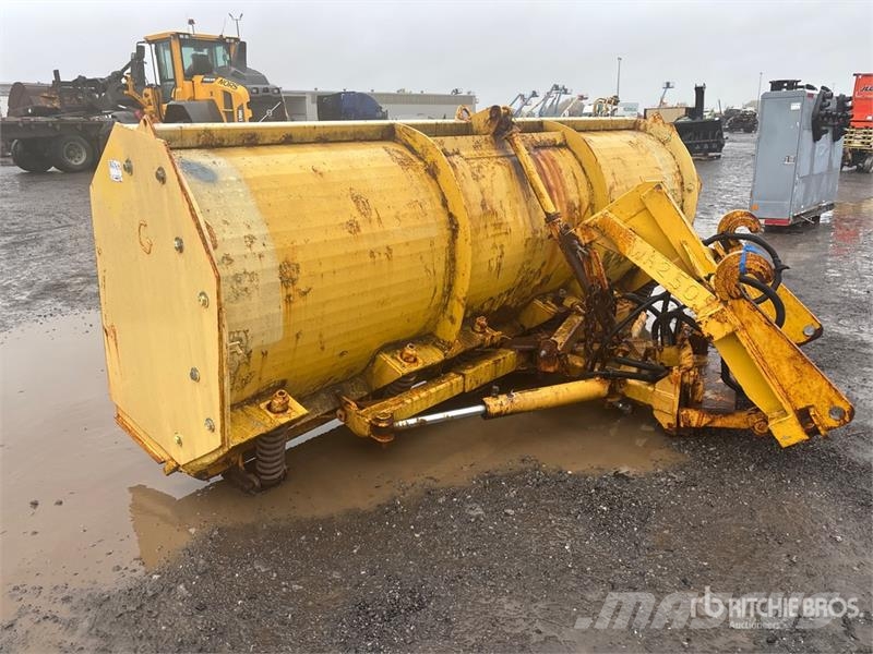 12 ft Snow Pusher - Fits Wheel Loader Snow blades and plows
