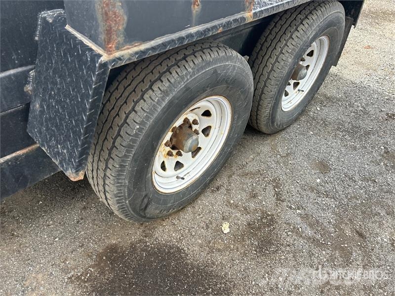 12 ft T/A Dump Utility Trailer Самоскиди