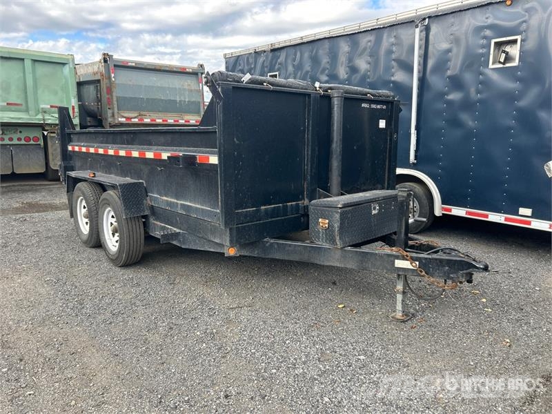 12 ft T/A Dump Utility Trailer Самоскиди