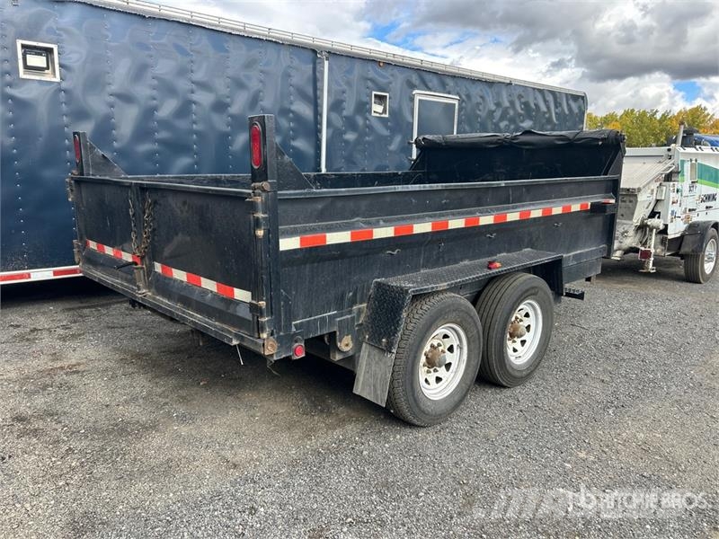 12 ft T/A Dump Utility Trailer Самоскиди