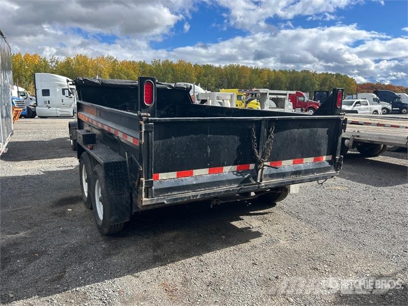 12 ft T/A Dump Utility Trailer Самоскиди