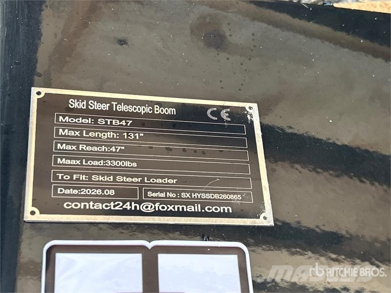  131 in Telescopic Boom (Unused) Andre komponenter