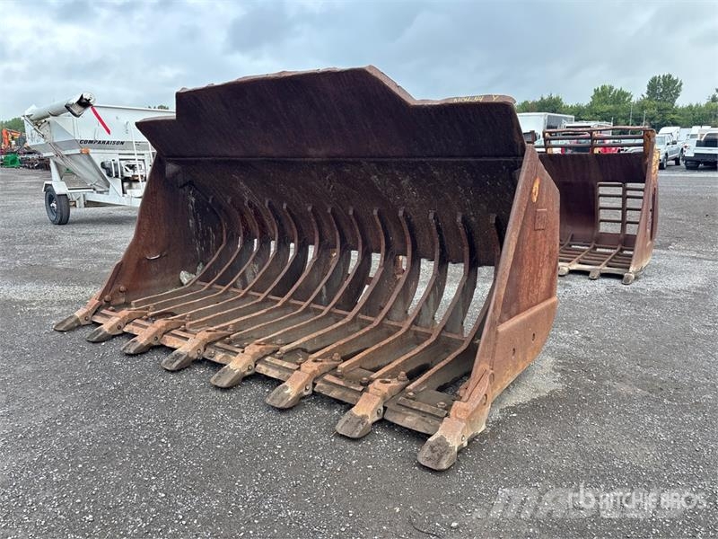  138 in Q/C Skeleton Wheel Loader Bucket Godet