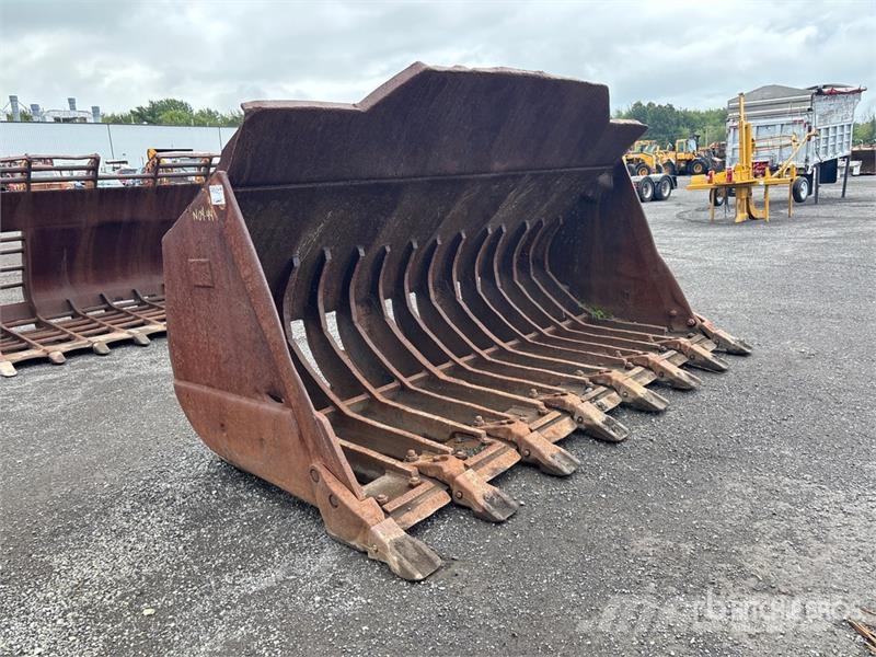  138 in Q/C Skeleton Wheel Loader Bucket Godet