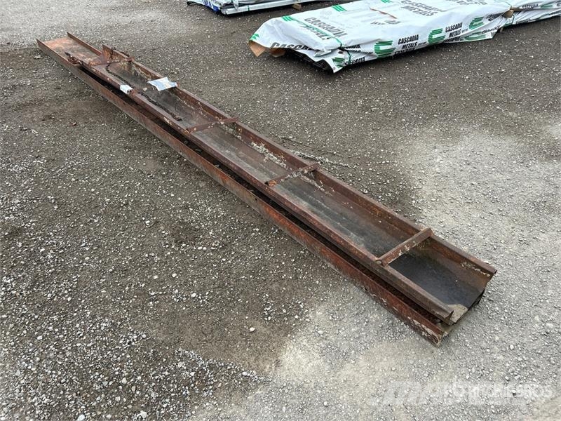 14 in x 12 ft and 12 in by ft 9 in Cement Chute Andre komponenter