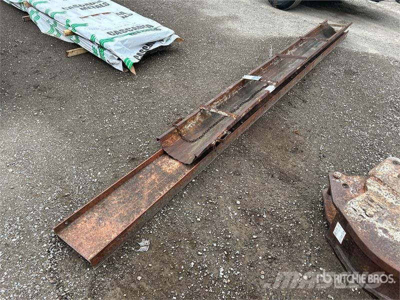 14 in x 12 ft and 12 in by ft 9 in Cement Chute Andre komponenter