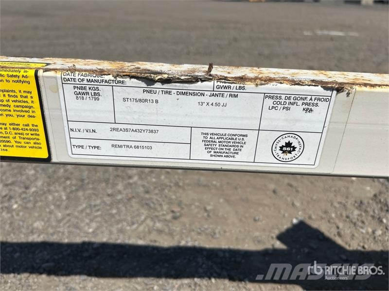 16 ft S/A Boat Trailer Строителство - Други