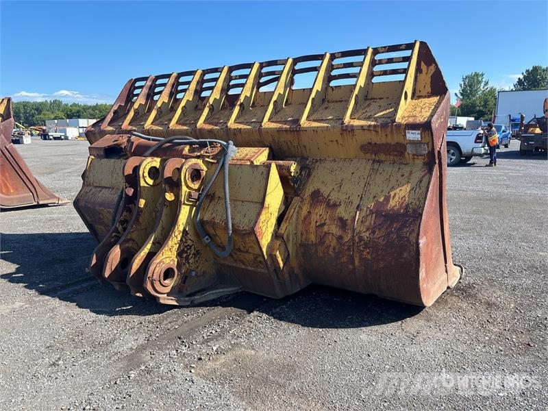  168 in Tilting Wheel Loader Bucket - Fits Cat 988 Godet