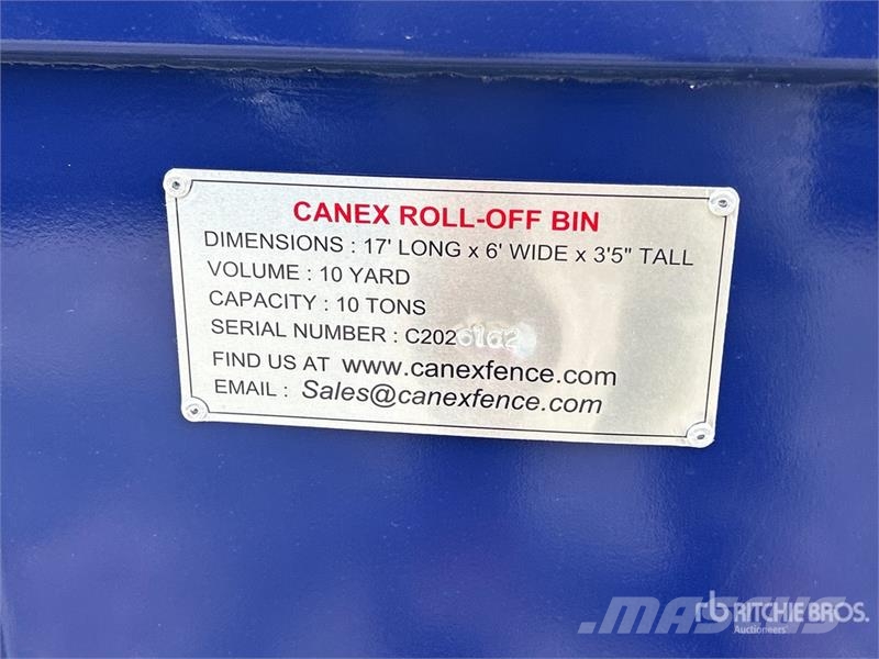  17 ft 10 cyd Roll-Off Container 特种集装箱