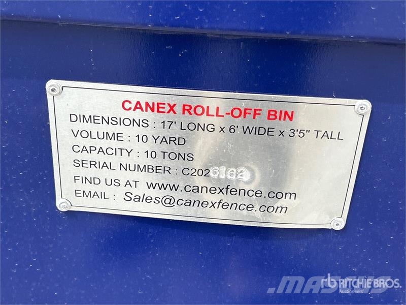  17 ft 10 cyd Roll-Off Container 特种集装箱
