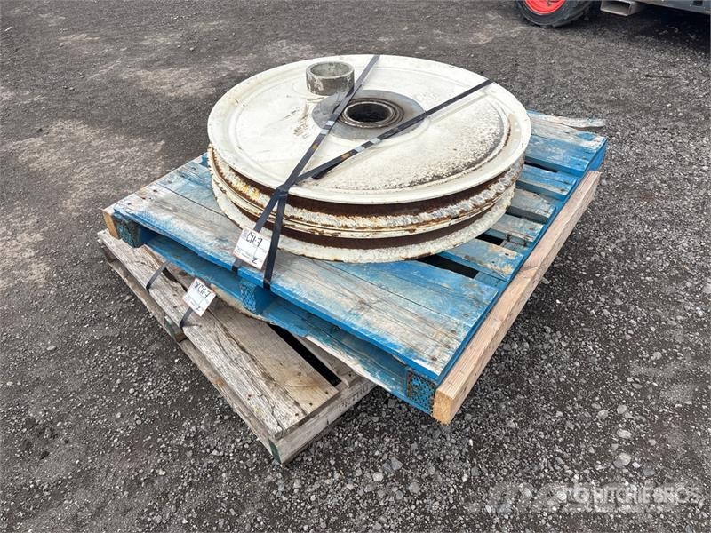 19 in Pulley and Pulley Cover - Fits Liebherr HS85 Pacēlāju/krānu aprīkojums