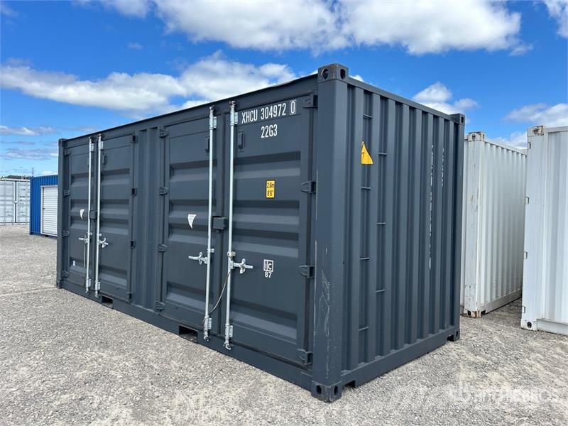 20 ft High Cube Multi-Door Storage Container Varastokontit