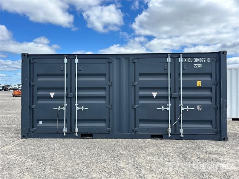 20 ft High Cube Multi-Door Storage Container Varastokontit