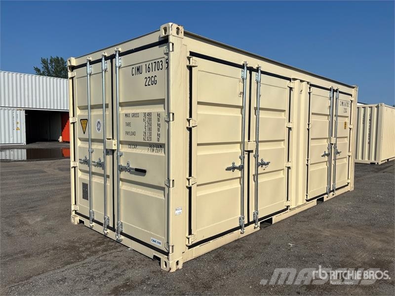 20 ft Multi-Door Storage Container Varastokontit