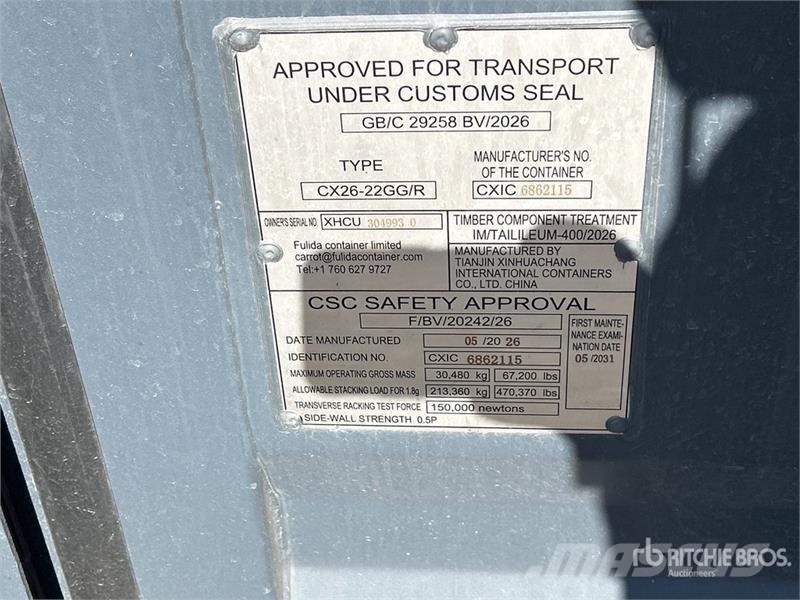 20 ft Multi-Door Storage Container Kontejnerji za skladiščenje