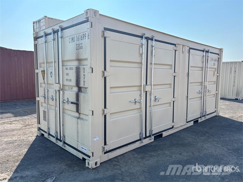 20 ft Multi-Door Storage Container Varastokontit