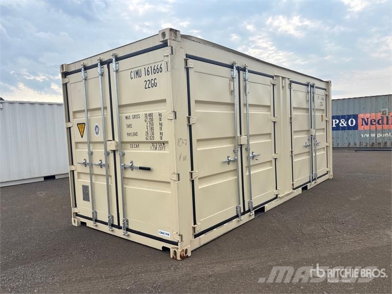 20 ft Standard Multi-Door Storage Container Varastokontit
