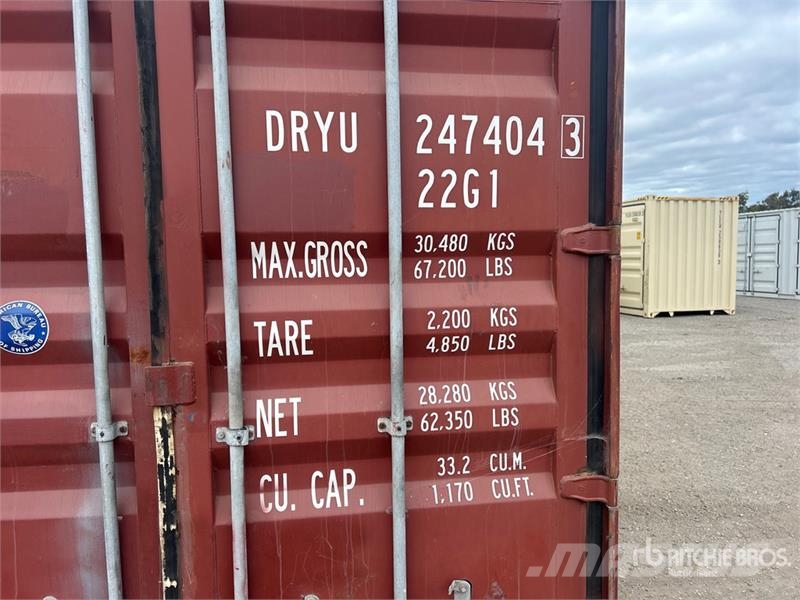 20 ft Standard Multi-Door Storage Container Lagerbehälter