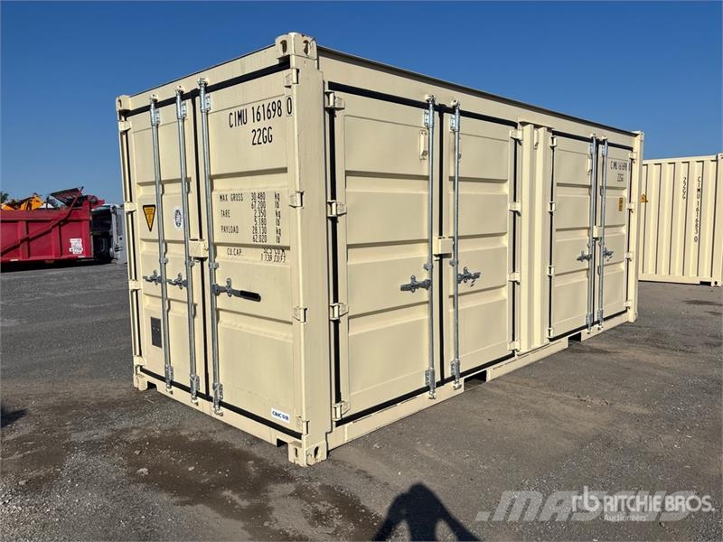 20 ft Standard Multi-Door Storage Container Varastokontit