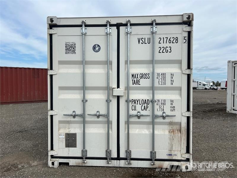  20 ft Standard Multi-Door Storage Container Container per immagazzinare