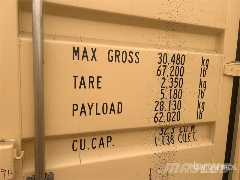  20 ft Standard Multi-Door Storage Container Contenedores de almacenamiento