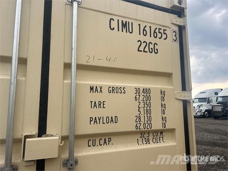20 ft Standard Multi-Door Storage Container Varastokontit