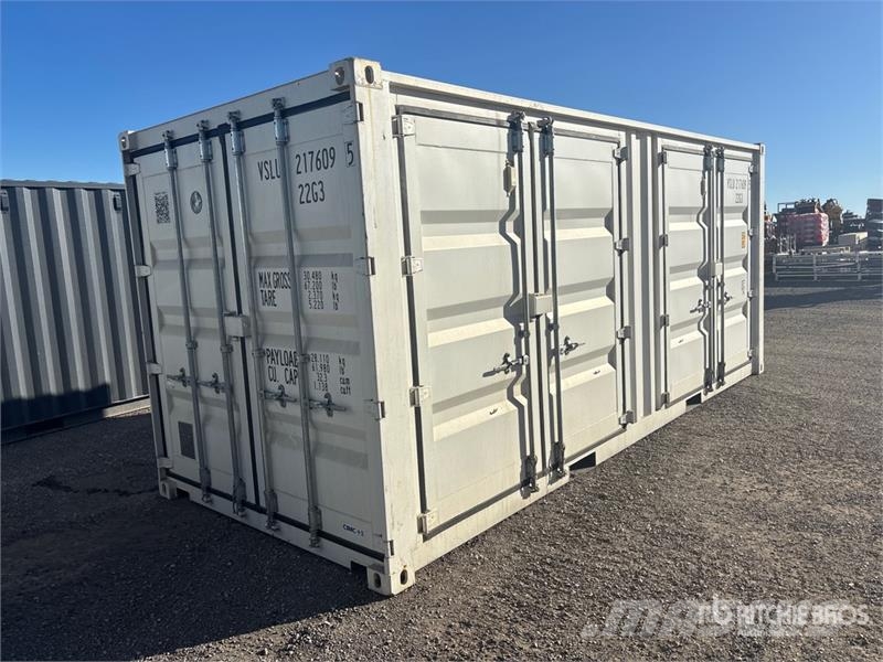  20 ft Standard Multi-Door Open-Sided Storage Conta حاويات تخزين