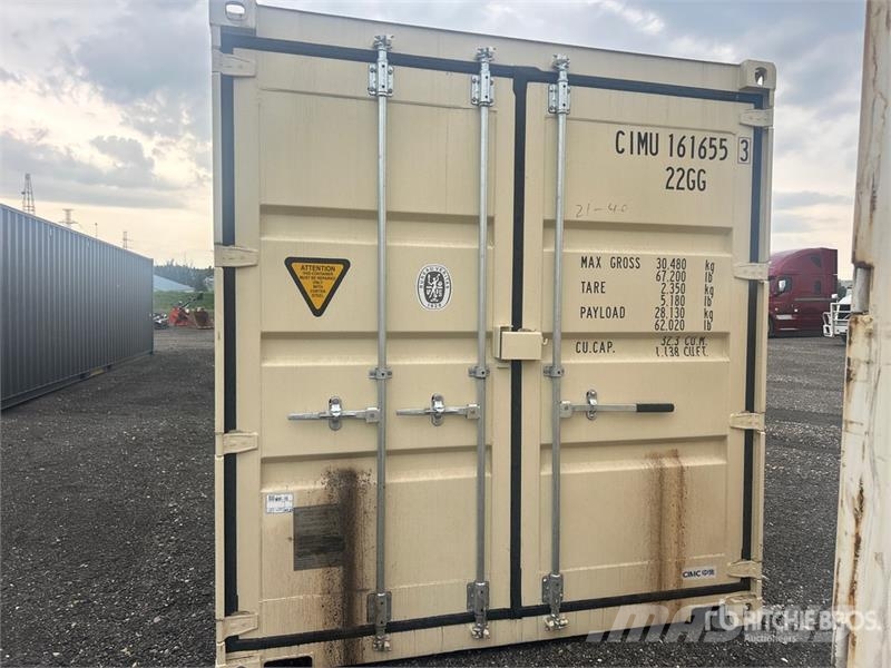 20 ft Standard Multi-Door Storage Container Varastokontit