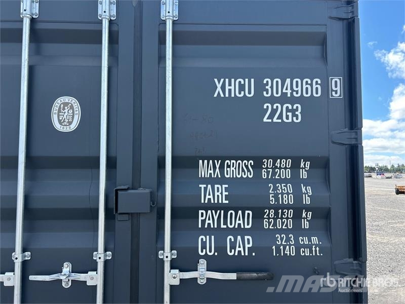 20 ft Standard Multi-Door Storage Container Varastokontit