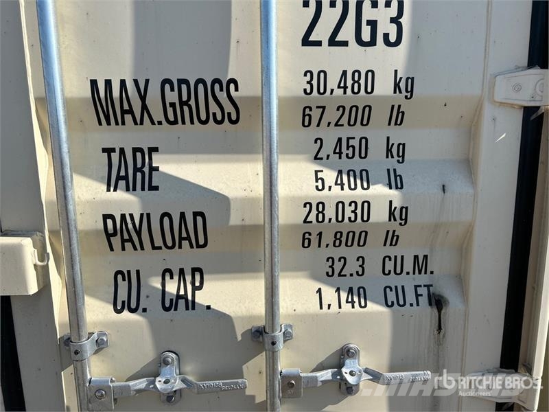  20 ft Standard Multi-Door Storage Container Contenedores de almacenamiento