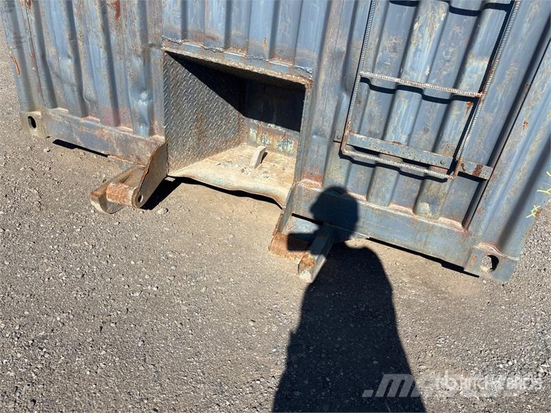 20 ft Standard Open Top Roll-Off Storage Container Lagercontainere