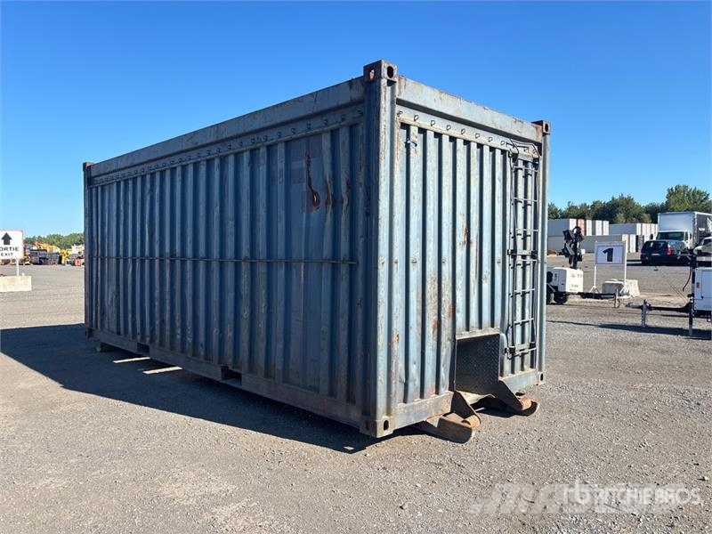 20 ft Standard Open Top Roll-Off Storage Container Lagercontainere