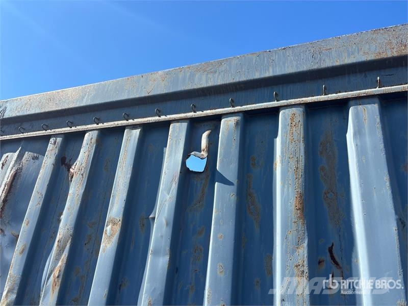 20 ft Standard Open Top Roll-Off Storage Container Lagercontainere
