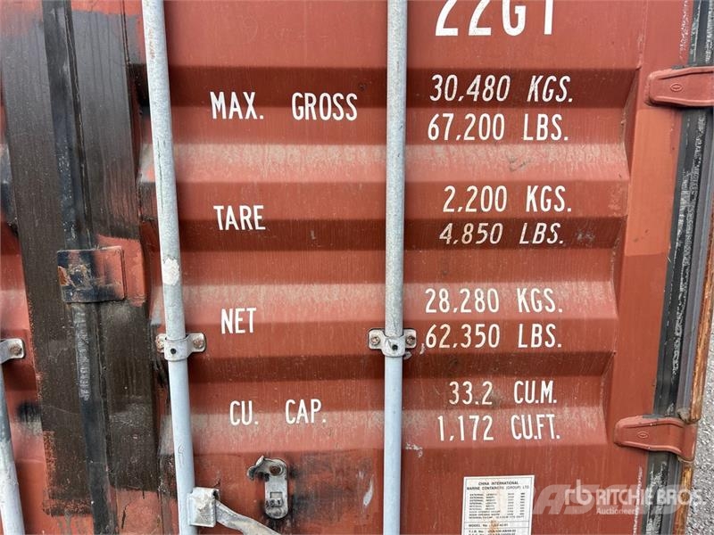 20 ft Standard Storage Container Storage containers