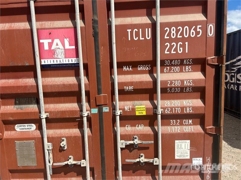 20 ft Standard Storage Container Storage containers