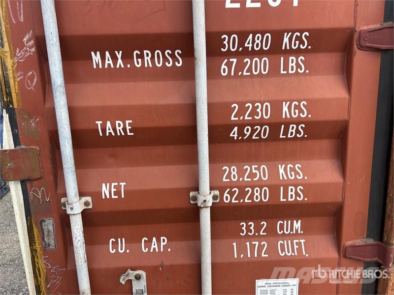 20 ft Standard Storage Container Storage containers