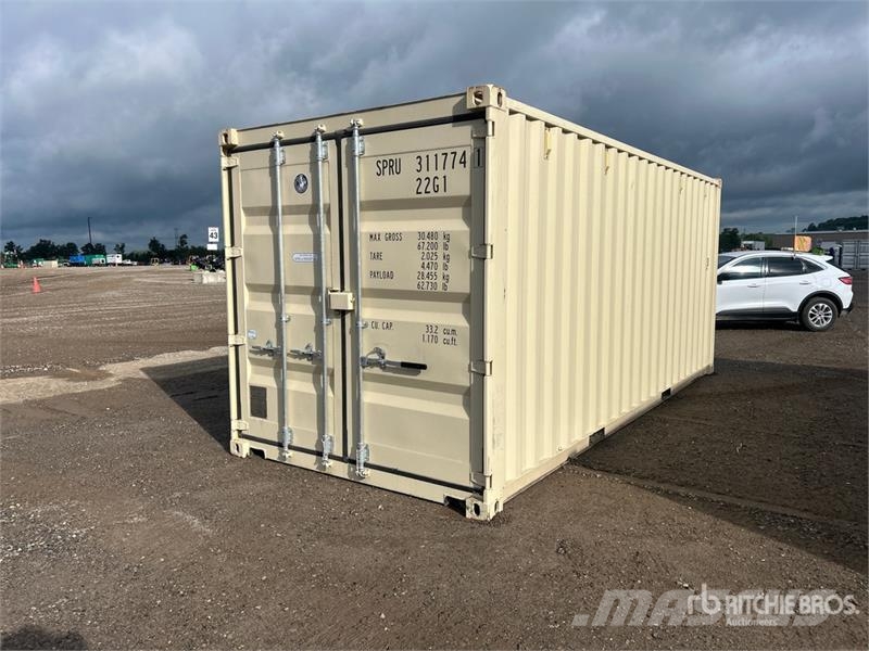 20 ft Standard Storage Container Varastokontit
