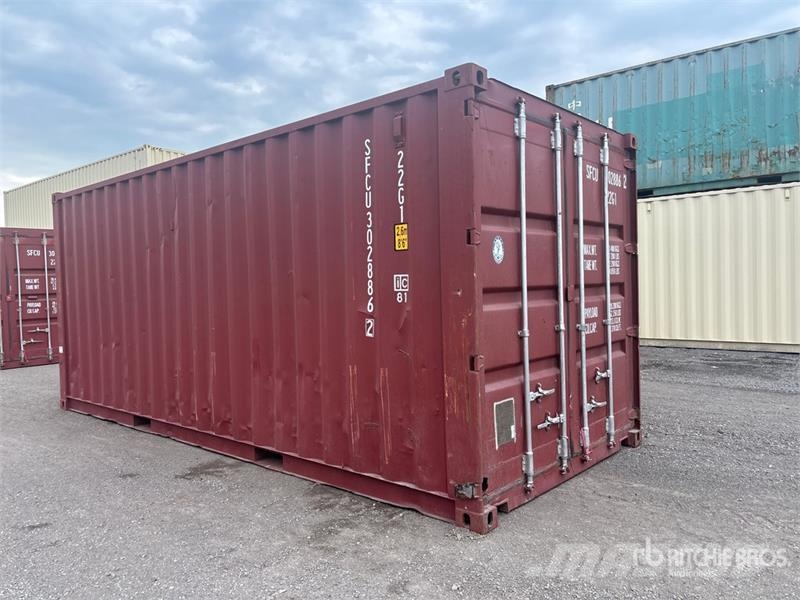 20 ft Standard Storage Container Contenedores de almacenamiento