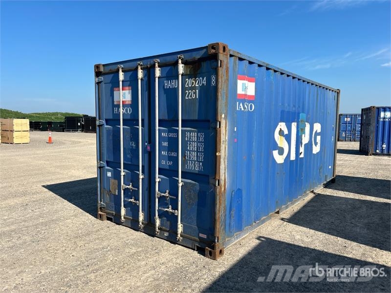 20 ft Standard Storage Container Varastokontit