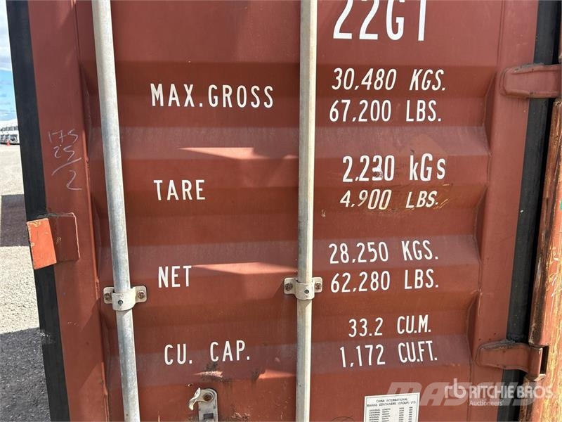 20 ft Standard Storage Container Storage containers