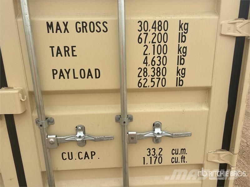 20 ft Standard Storage Container Contenedores de almacenamiento